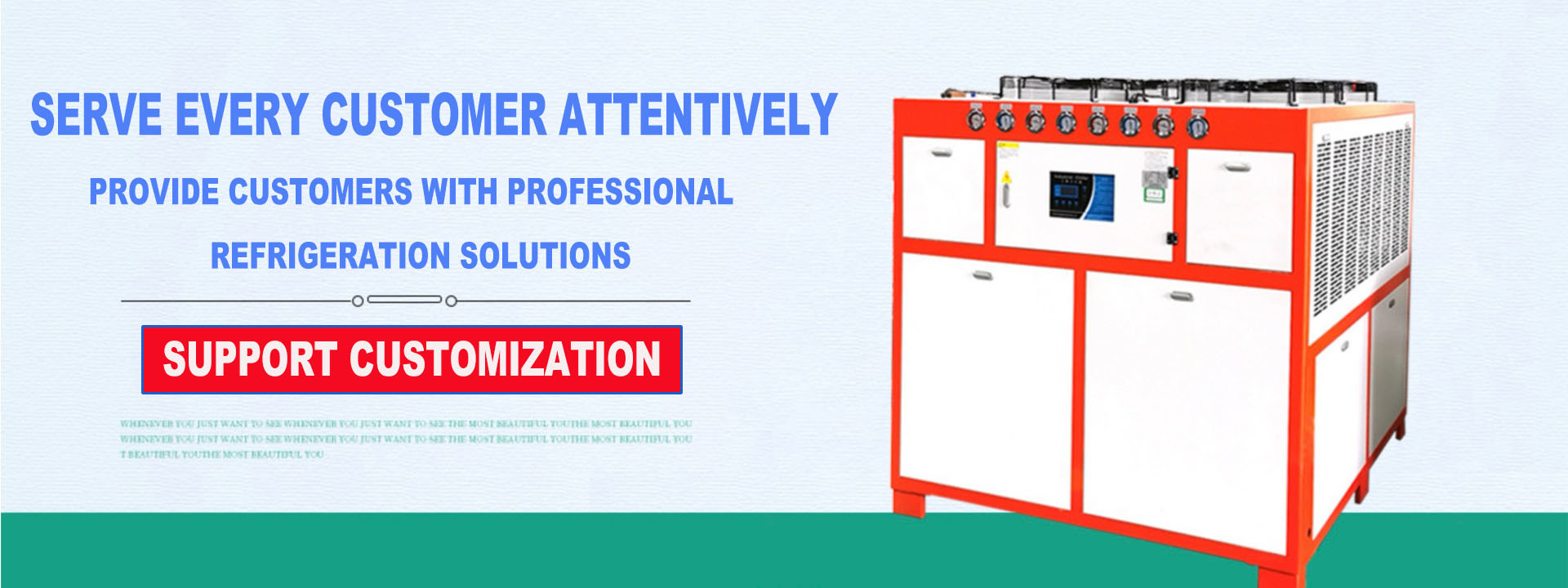 qualidade Refrigerador de água industrial fábrica