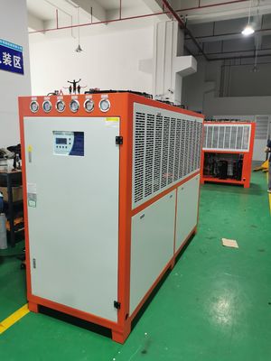 R134a Unidades portáteis de refrigeração de água com sistema de controlo PLC