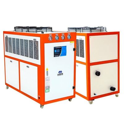 Refrigerador de água de 8 HP para uso industrial com controlo PLC por microprocessador