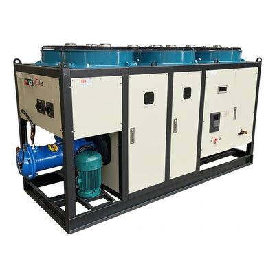 Capacidade de refrigeração 10 a 500 toneladas Chiller de refrigeração por água com potência de bomba 075KW Solução de refrigeração durável e industrial