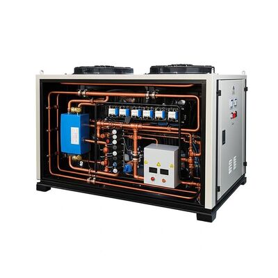 Fonte de Alimentação 380V3Ph50Hz Resfriador a Água Princípio de Funcionamento Visão Geral para Faixa de Temperatura Ambiente 5 a 45 Graus Celsius