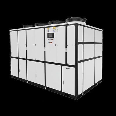 Nível de ruído 65-75 DB Chillers com arrefecimento por ar Imagens com equipamento de método de arrefecimento durável Ideal para projetos de grande escala